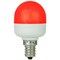 SUNLITE 80269-SU T10 Tubular Indicator Candelabra Base Light Bulb Red